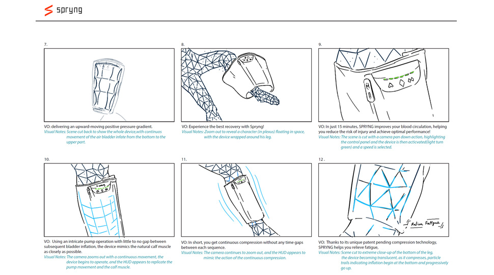 Spryng 3D Medical Product Storyboard 2